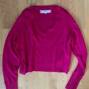 Hot Pink Re-Done Sweater